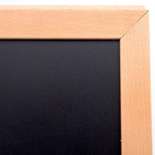 Kundenstopper Holz Standard für den Innenbereich 600 x 780 mm Schreibfläche 4